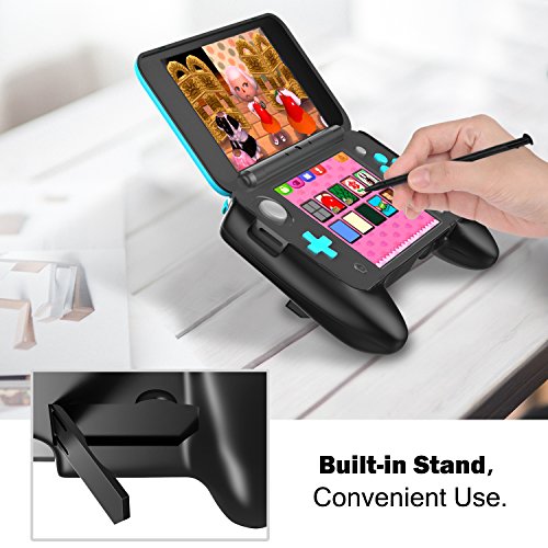 image for MoKo Handle Grip for Nintendo NEW 2DS XL, Anti-slip Protective Grip wi