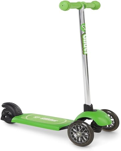 kids green scooter