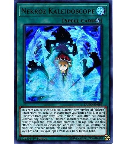 Amazon.com: Yu-Gi-Oh! - Nekroz Kaleidoscope - DUPO-EN098 - Ultra