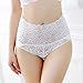 cool nik Women's High Waist Lace Panties Comfortable Underwear With High Elastic