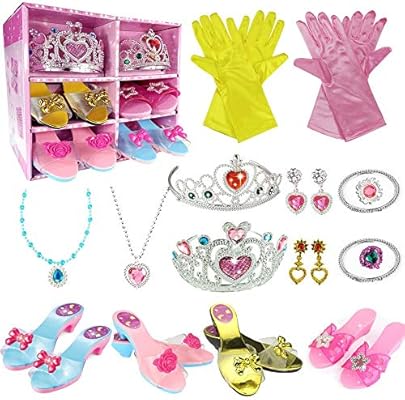 princess plastic heels