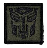 Autobot Emblem 2x2 Military Patch / Morale Patch - Multiple Colors (Olive Drab)