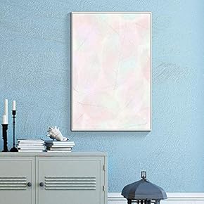 Floating Framed for Living Room Bedroom Abstract Geometric...