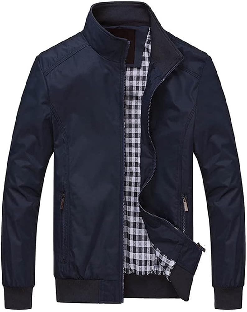 Spring Jackets Mens Pilot Bomber Jacket Male Baseball Coats