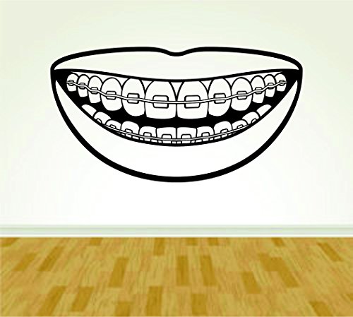 Dentist Dentistry Smile Sign Version 102 Decal Sticker Wall Boy Girl Dentist02OCC4