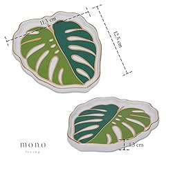 mono living Palms Leaf dish, Teen Room Decor for