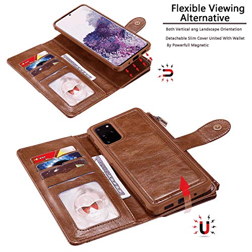 Amazon Galaxy Note 10 Plus Flip Cover PU Leather Flip Cover