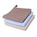 Zeltauto 3-Pack Kitchen Dish Cloths, 100% Cotton Waffle Weave Dish Towels, Soft Absorbent Quick Drying Dish Rags, Kitchen Hand Towel, 13.4 x 13.4 Inches