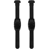 VOSAREA 2 Sets of Inline Skate Strap Replacement Skating Shoes Energy Strap Skate Buckles with Screws Clasp Straps Replaceable Straps for Kids Adults