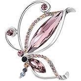 EMEGCY Animal Brooch for Women Girls Rhinestone Animal Brooch Lapel Pin Jewelry Gift for Mom Wife