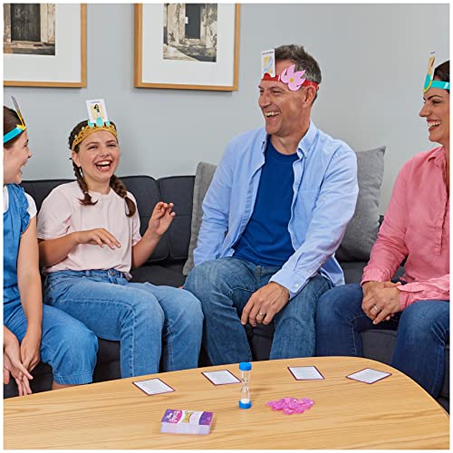 Hedbanz Disney Princess Game with Hedbanz Frozen Game 2Pack Bundle, Classic Question Game for