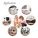 6.6 ft Edge Safe Edge with Tape Child Home Furniture Safety Bumper Strip Widened Baby Proof Table Protector Coffee Brown