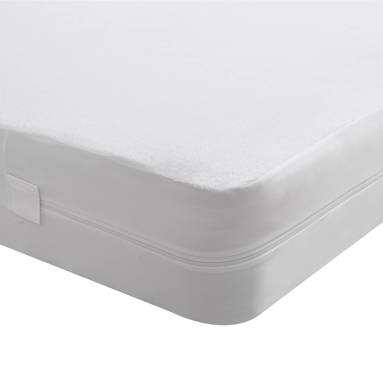 Beedsooth Zippered Waterproof Mattress Encasement Small Double (120x200x20cm) Premium Bed Bug Proof Mattress Protector Hypoallergenic Dust Mite Proof Anti Allergy Mattress Cover