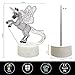 JMLLYCO Unicorn Night Light Unicorn Gifts 16 Colors Change with Remote Control Optical Illusion Kids Lamp As a Gift Ideas for Kids and Girls Birthday Gifts