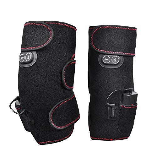 HailiCare Wireless Heated Knee Massager Vibration Knee for Reduce Knee