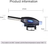 DONGTATA Cooking Blow Torch Adjustable Flame Butane Gas Torch view 6