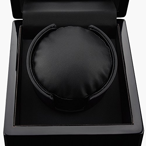 Zeiger Single Watch Winder for Large Watch Box Case with Quiet Automatic Japanese Mabuchi Motor Piano Paint s003
