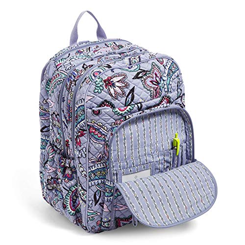 Vera Bradley Signature Cotton XL Campus Backpack, Makani Paisley