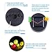 Anpro Solar Garden Rose Lights,3 Pack Waterproof Solar Lights with 6 Roses Lights Outdoor Garden Decorative, Waterproof with Stakes Decor for Garden Yard Party,Valentine's Day(White, Pink,Yellow)