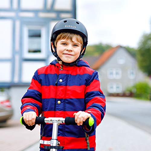 BURSUN Kids Bike Helmet CPSC Certified Ventilation & Adjustable Toddler
