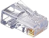 Platinum Tools 100003B EZ-RJ45 Cat5e Connector, 100-Pack