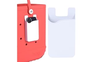 Raymall Phone Holder for Bogg Bag Accessories Inserts, Universal Hard ABS Plastic Phone Case Phone Holder for Simple Modern Bag & XL Bogg Bag, Insert Accessories for Bogg Bag Phone Holder White