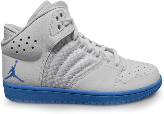Amazon.com | Nike Jordan 1 Flight 4 Premium Men's Sneaker (8.5 D(M) US) White/University Blue 