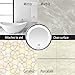 Lighted Vanity Makeup Mirror, BEQOOL 10X Magnification Travel Cosmetic Mirror Touch Activated Dimmable LED Suction Bathroom Mirror Daylight Color Illuminated 360 Degrees Rotation (adjustable)