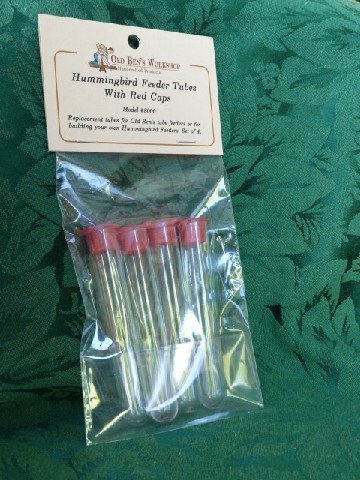 Amazon Com Old Ben S Workshop Hummingbird Feeder Tubes With Red