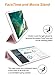 DTTO for iPad 9.7 Inch 2018/2017 Case with Apple Pencil Holder, Ultra Slim Smart Case with Trifold Stand and Soft TPU Back Cover for Apple iPad 5th / 6th Generation [Auto Sleep/Wake] - Rose Gold