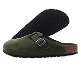 Birkenstock Men's Boston Clogs, Thyme, Green, 12
