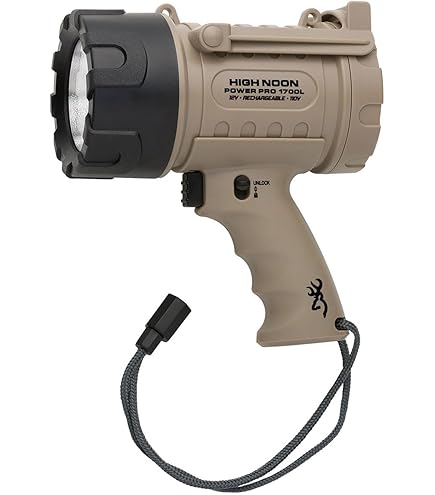 Browning High Noon Rechargeable Spotlight 915L : Sports & Outdoors