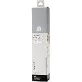 Cricut Smart Iron On, Silver - 9ft Roll (13'x108') Heat Transfer Vinyl for Maker & Explore Machines- Matless Cutting for Long