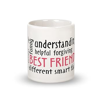 Posterboy My Best Friend Round Ceramic Mug (350ml)