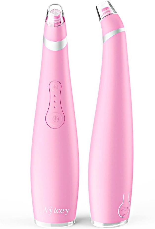 Blackhead Vacuum Remover, Electric Facial Pore Cleanser Comedo Acne Suction Tool Microdermabrasion Machine (Unisex)