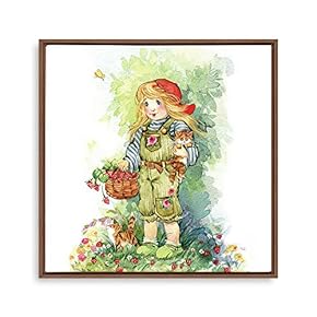 Framed Cartoon Pattern Home Artwork for Children