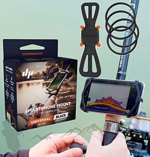 Deeper Sonar Start + Support Smartphone Wifi + Boîtier Xl – Sondeur/détecteur Poissons Pour Pêcheurs