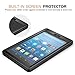 MoKo Case for Fire HD 8 Tablet (7th/8th Generation, 2017/2018 Release) - [Heavy Duty] Shockproof Full Body Rugged Cover with Built-in Screen Protector for Fire HD 8, Black