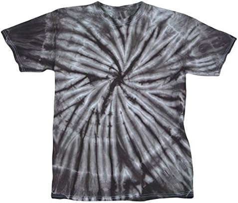 Faded Cyclone Scattered Pattern Design Unisex Adult Tie Dye T-Shirt Tee