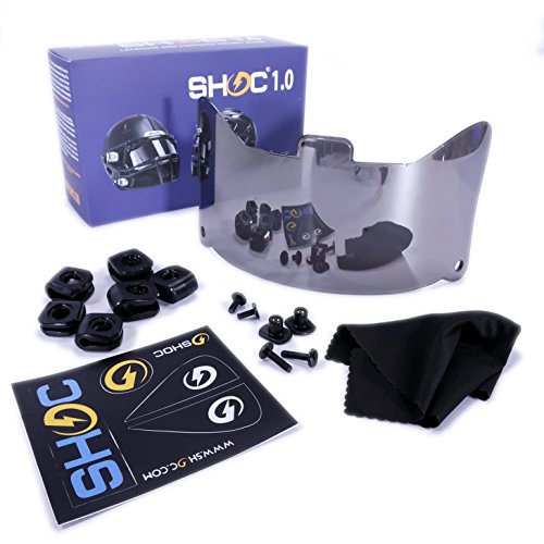 Shoc 1.0 Visor for Football and Lacrosse Helmets