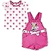 Minnie Mouse Girls Tee and Shortall Set (Baby)