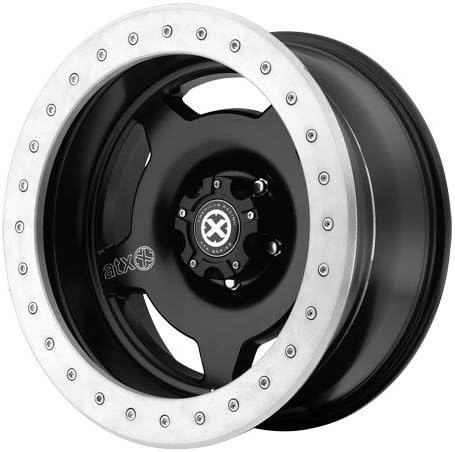 American Racing ATX Slab 17x9 Black Wheel / Rim 8x6.5 with a -38mm Offset and a 125.50 Hub Bore. Partnumber AX75679080738N