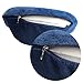 MOCREO Travel Bliss Memory Foam Neck Pillow - Premium Neck Support Pillow for Comfort Rest. Lightweight Neck Rest Pillow for Airplane