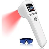 XHUIA Red Light Therapy Device, 4×808nm 16×650nm, Near Infrared Light Therapy Wand for Pain Relief, Shoulder Muscle Relaxation, Cold Red Light Therapy Machine for Body Knee Waist Joint Pain at Home