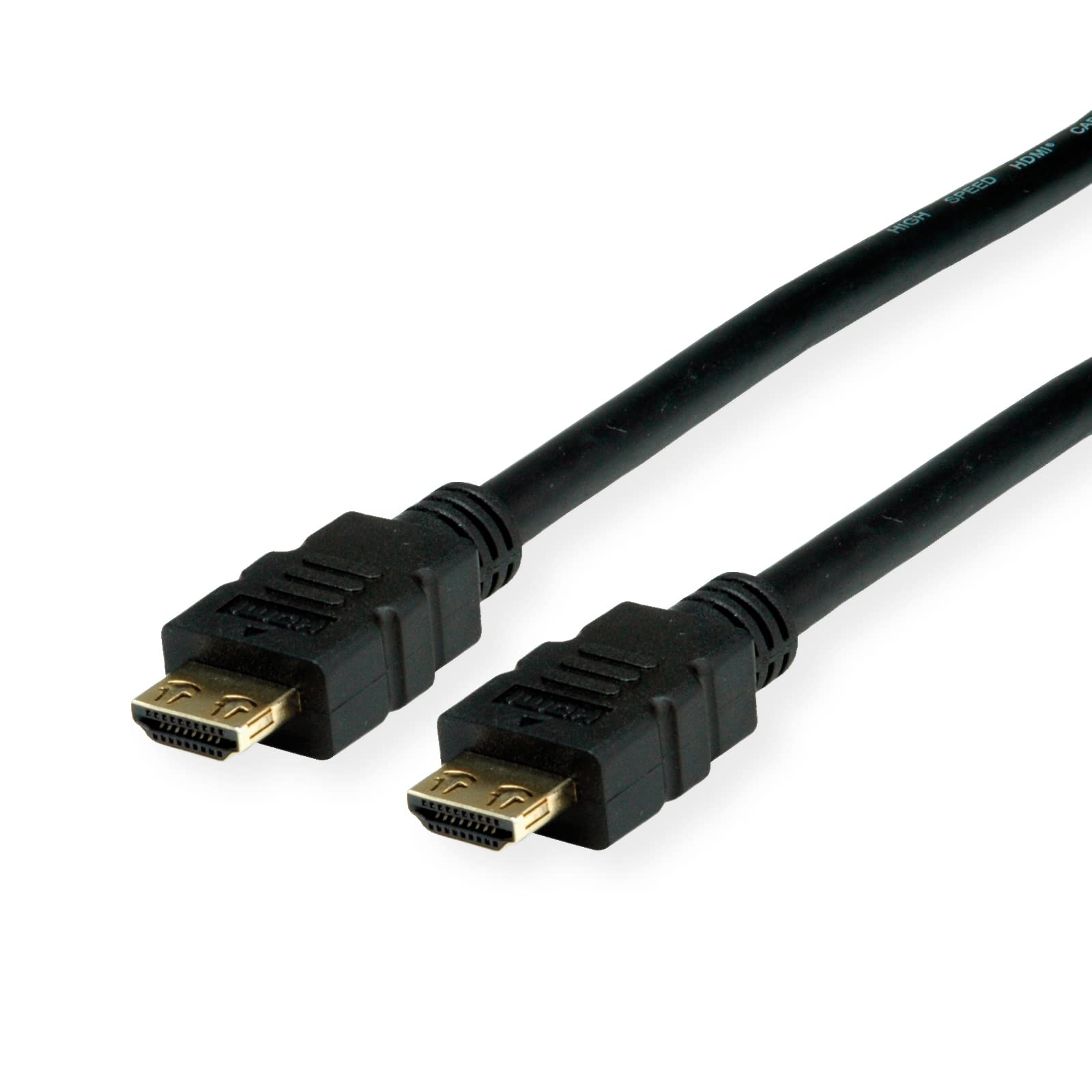 VALUE 4K HDMI Ultra HD Cable with Ethernet Male/Male 5.0 m Black for optimal transmission of films with a 4K resolution of up to 3840x2160 @60Hz