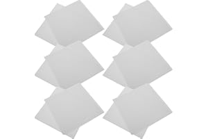 jojofuny 100 Sheets 23x23cm Thermostable Fuse Bead Iron Paper Sheets White Ironing Film for DIY Puzzle Beads