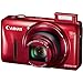 Canon PowerShot SX600 HS 16MP Compact Digital Camera - Wi-Fi Enabled (Red) (Certified Refurbished)