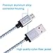 Atill Micro USB Cable 3 Pack 6ft High Speed Nylon Braided Charging Cord for , for Samsung, Nexus, LG, HTC, Motorola, Android Smartphones, Tablets and More