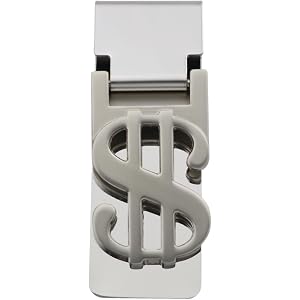 DGHAOP Metal Money Clip Banknote Holder Clothing Shoes Jewelry Accessories for Storing Cash and Card