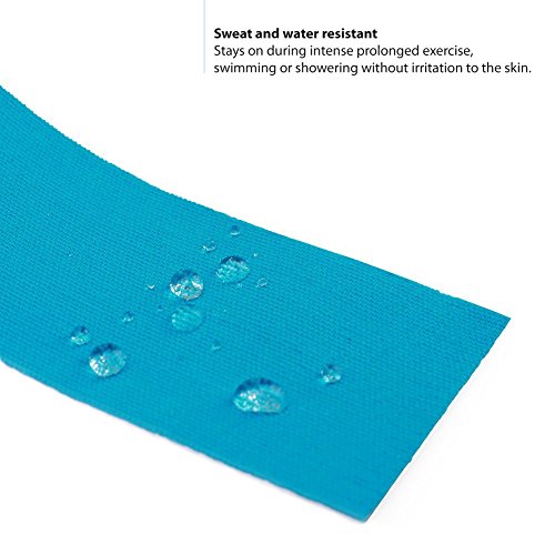 image for Deke Home Kinesio Tape (KT) for Athletic Sports. Premium. Pain relief,